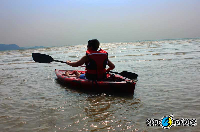 เรือคายัค Blue runner แบบ Sit on top 1 ที่นั่ง รุ่น SINGLE SEAT 271