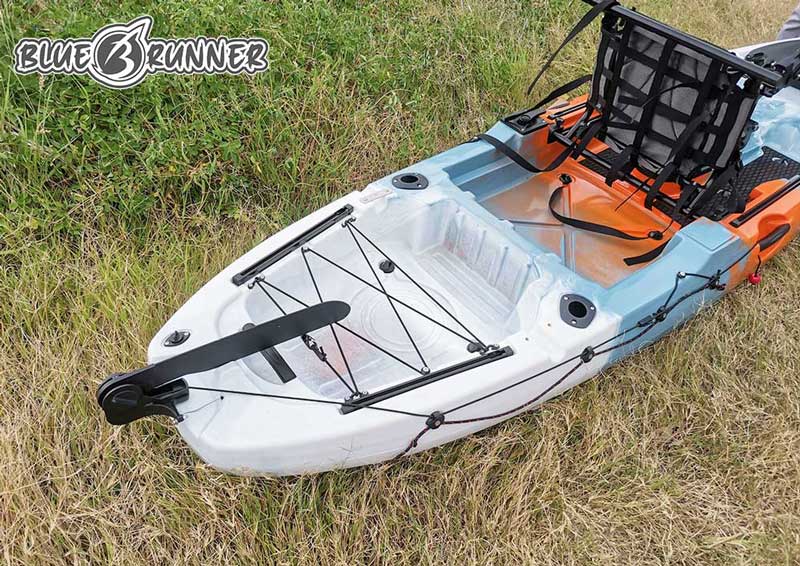 เรือคายัคตกปลา Blue runner แบบ Sit on top 1 ที่นั่ง รุ่น DRIVE ANGLER 320