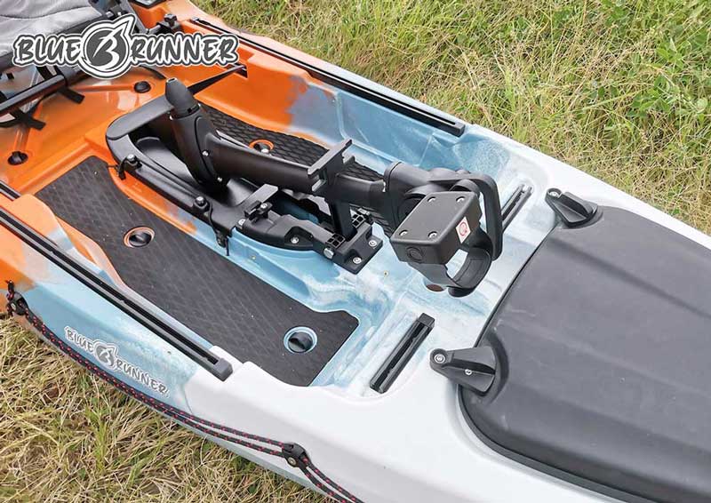 เรือคายัคตกปลา Blue runner แบบ Sit on top 1 ที่นั่ง รุ่น DRIVE ANGLER 320
