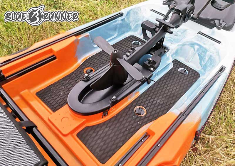 เรือคายัคตกปลา Blue runner แบบ Sit on top 1 ที่นั่ง รุ่น DRIVE ANGLER 320