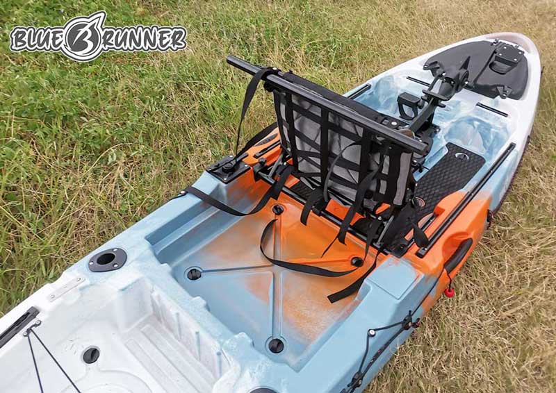 เรือคายัคตกปลา Blue runner แบบ Sit on top 1 ที่นั่ง รุ่น DRIVE ANGLER 320