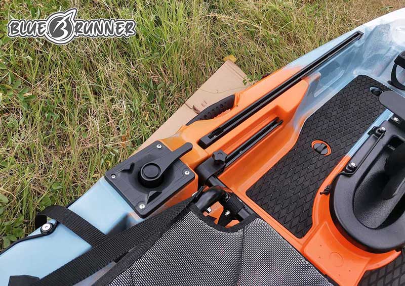 เรือคายัคตกปลา Blue runner แบบ Sit on top 1 ที่นั่ง รุ่น DRIVE ANGLER 320