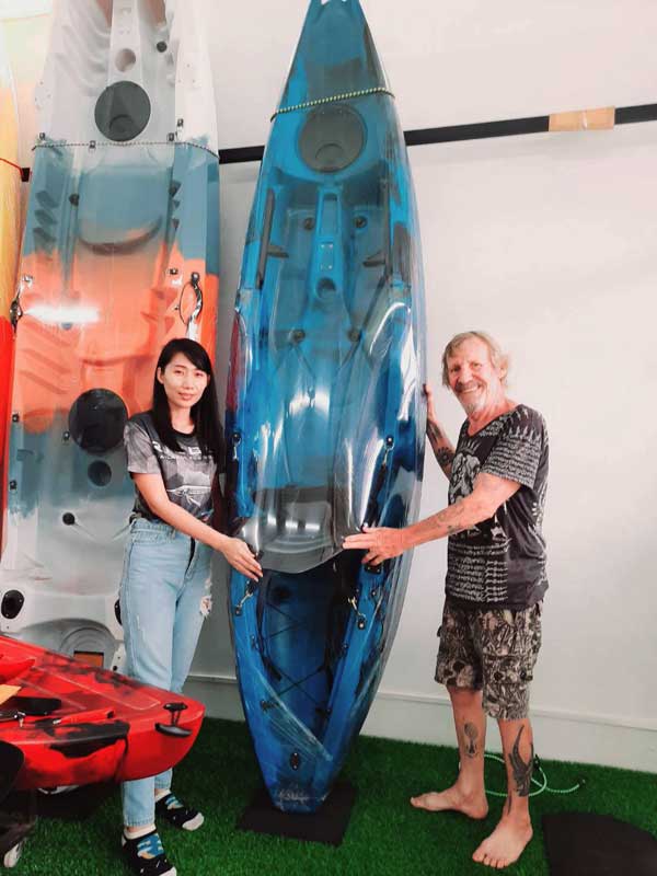รีวิว จากลูกค้าที่ซื้อเรือคายัคจาก Blue runner
