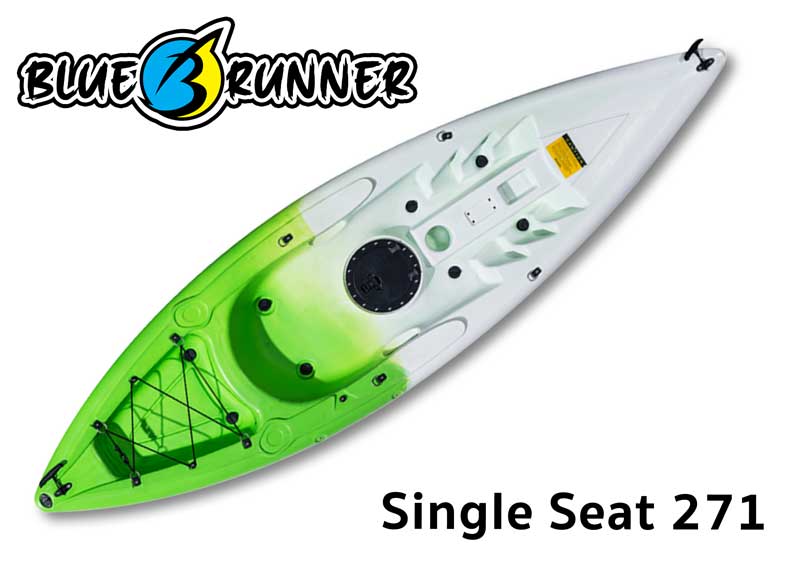 เรือคายัค Blue runner แบบ Sit on top 1 ที่นั่ง รุ่น SINGLE SEAT 271