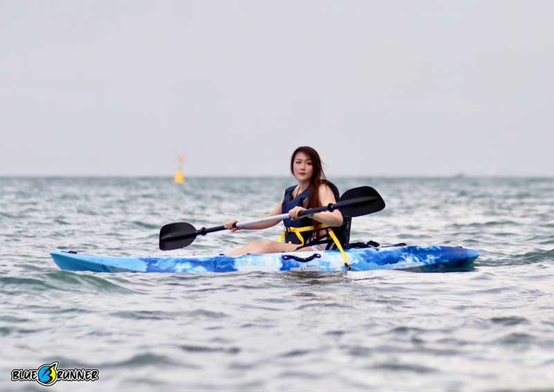 เรือคายัค Blue runner แบบ Sit on top 1 ที่นั่ง รุ่น CHILL OUT 295