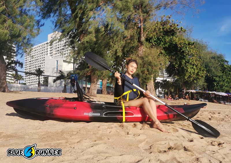 เรือคายัค Blue runner แบบ Sit on top 1+1 ที่นั่ง รุ่น BUDDY 305