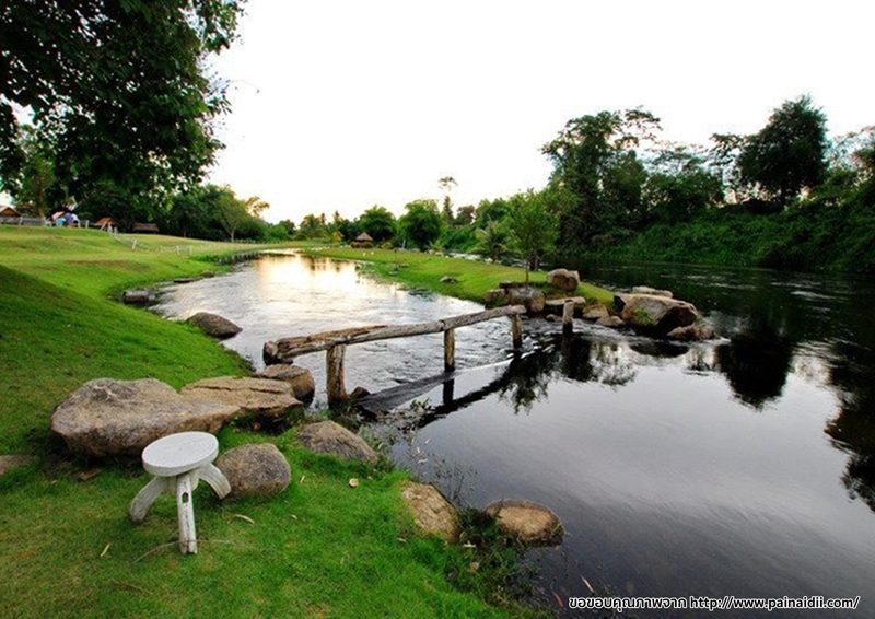 พายเรือคายัคที่ วิมานน้ำรีสอร์ท ( Vimannam Resort ) จังหวัดเพชรบุรี