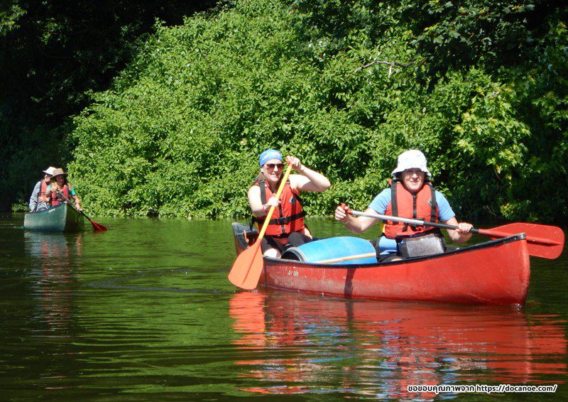 เรือแคนู Blue runner แบบ Sit on top 2 ที่นั่ง รุ่น RIVER 445