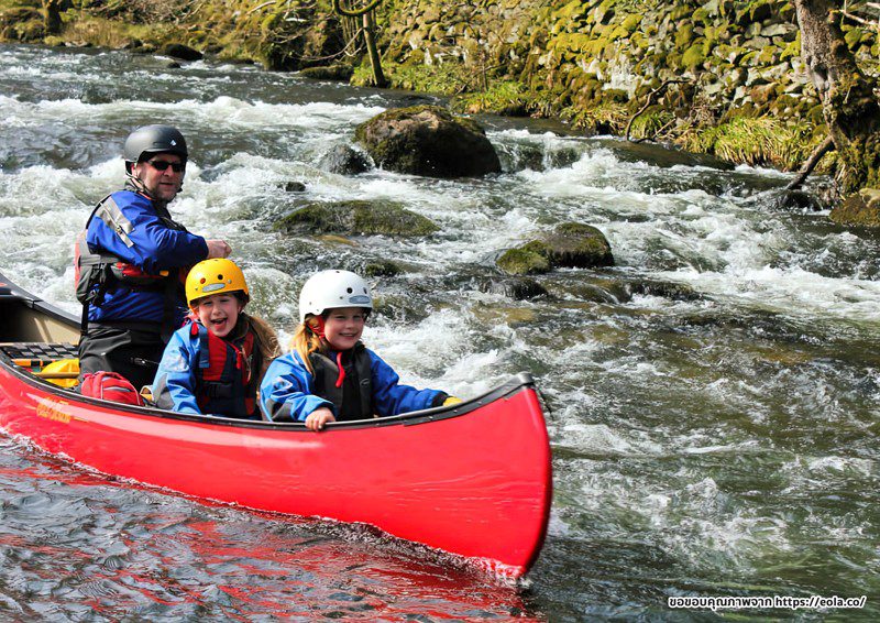 เรือแคนู Blue runner แบบ Sit on top 2 ที่นั่ง รุ่น RIVER 445
