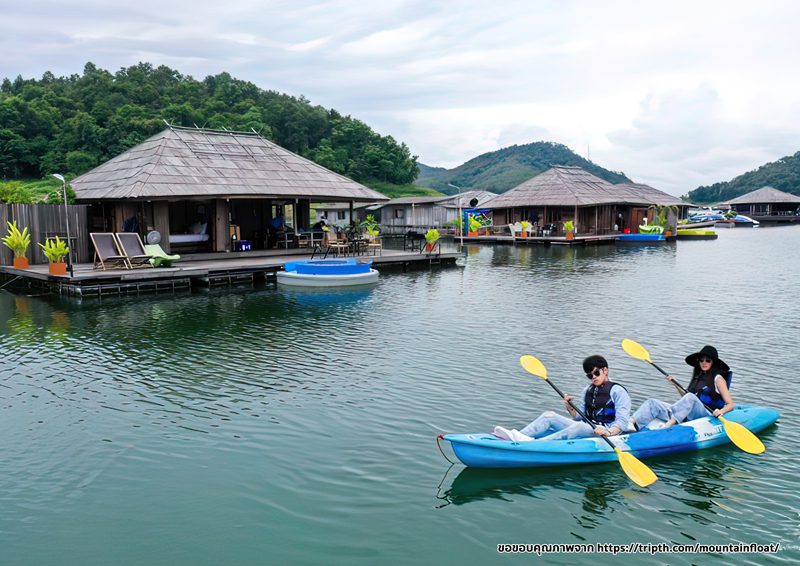 Mountain Float เขื่อนแม่งัดสมบูรณ์ชล