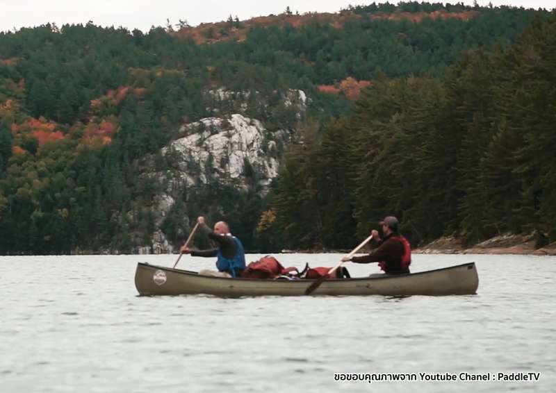 เรือแคนูเหมาะสำหรับการใช้งานเดินทางระยะไกล ใช้เวลานาน 
